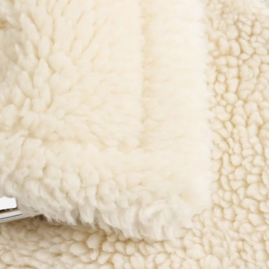 Sauvoire | Veste Femme en Similicuir avec Col en Fourrure Synthétique