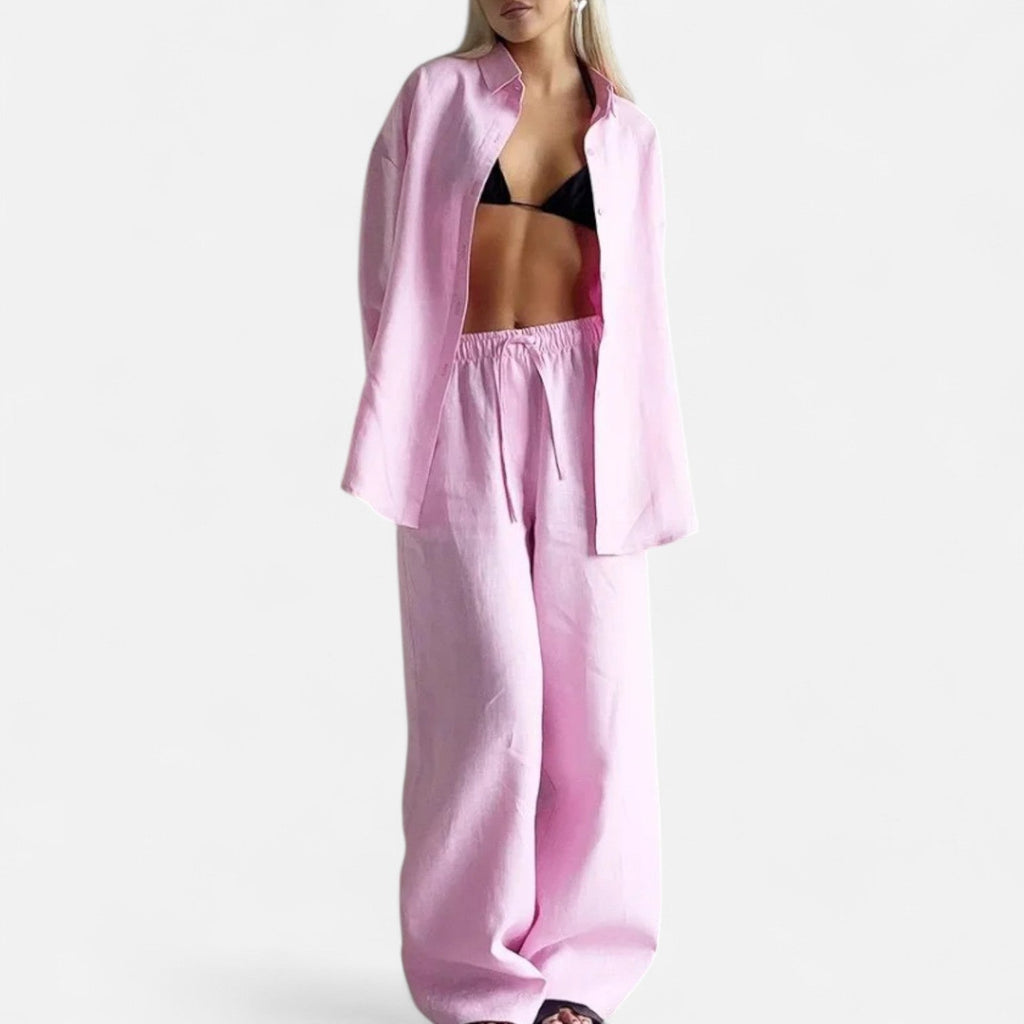 Sauvoire | Ensemble Femme 2 Pièces en Lin et Coton