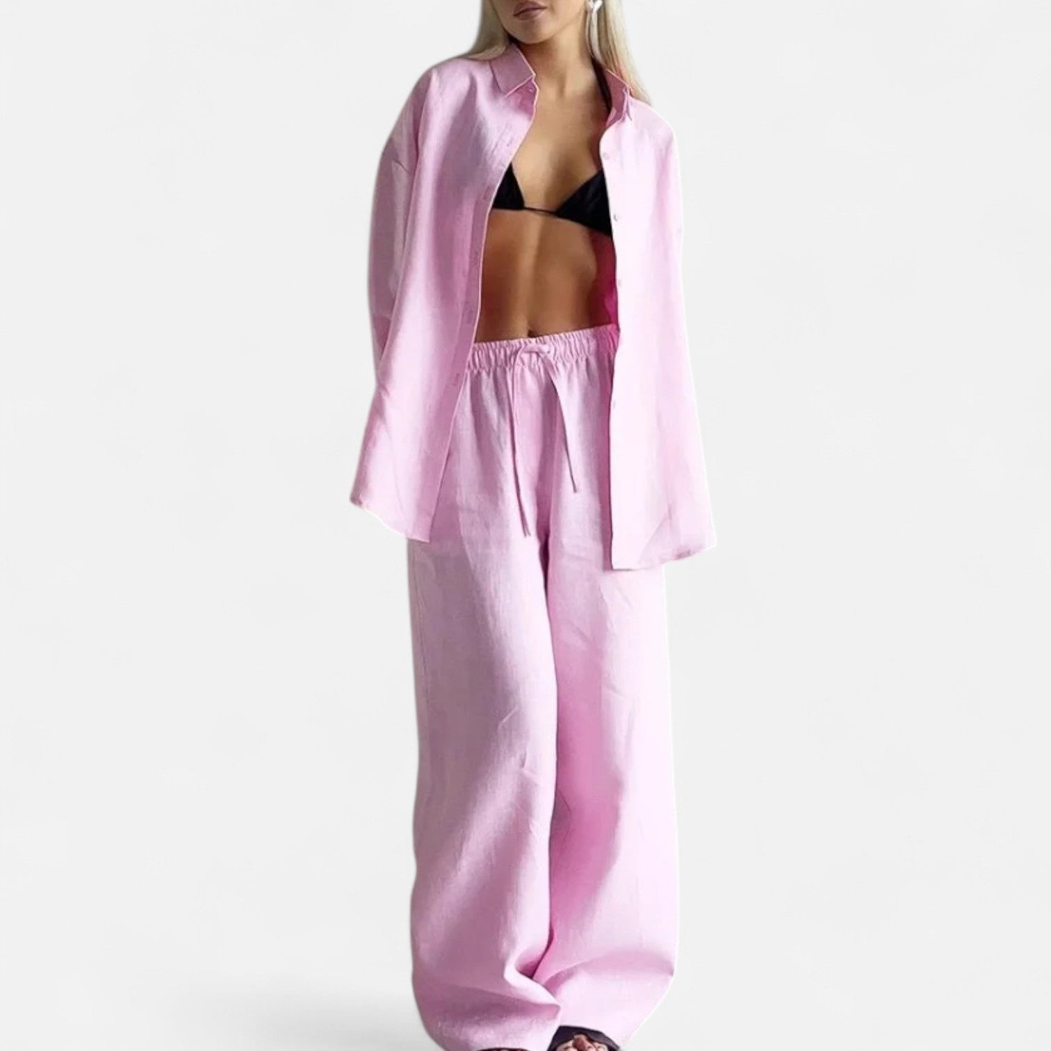 Sauvoire | Ensemble Femme 2 Pièces en Lin et Coton