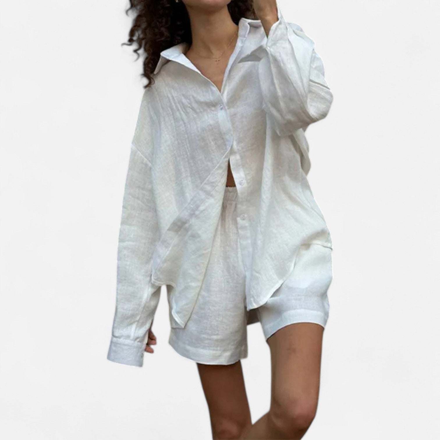 Sauvoire | Ensemble Femme 2 Pièces en Lin et Coton